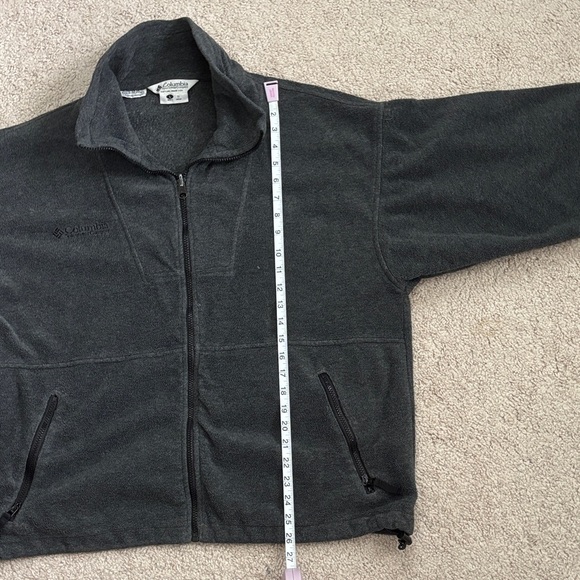 Columbia Charcoal Full-Zip Fleece Jacket - Picture 5 of 7